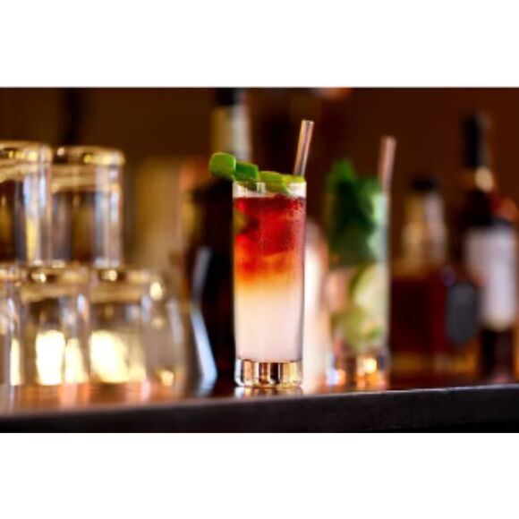 NEW Crystal Glass NY Bar Highball - Stolzle Lausitz 16 Oz Made in Germany - Picture 1 of 2